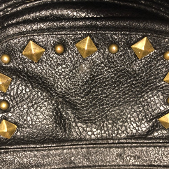 *Black studded small cross body black - Picture 4 of 4